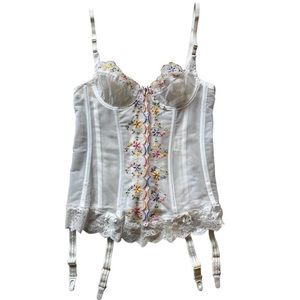 ✨Vintage Floral Embroidery Corset 💐
